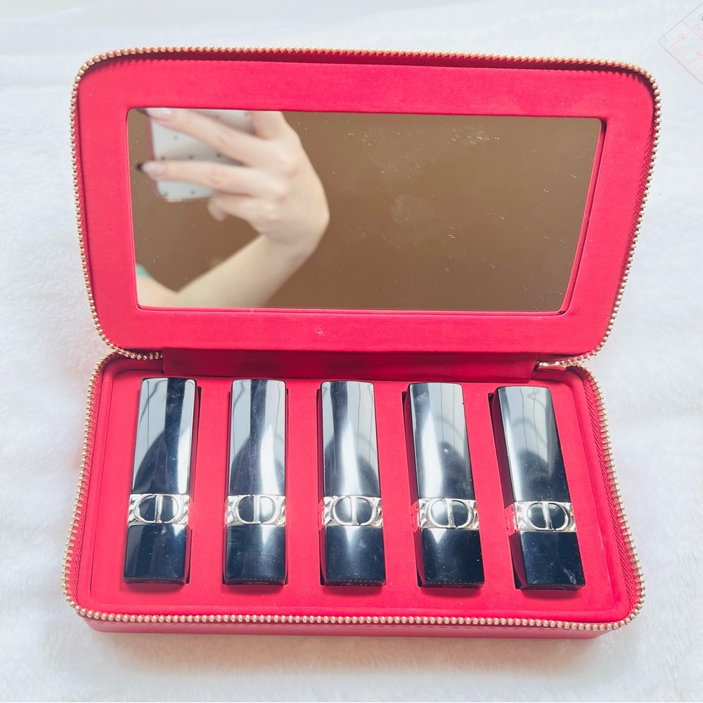 DIOR Rouge Couture Colour Refillable Lipstick Collection Gift Set - NIB - Picture 4 of 16